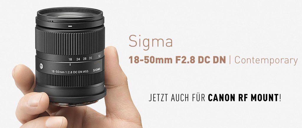 SIGMA 18-50mm F2.8 DC DN | Contemporary für Canon RF Mount